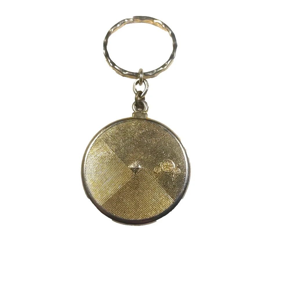 Bicentennial Keychain Liberty Bell Gold Tone 1776 -1976